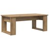 vidaXL Kaffeetisch Set 2 pcs Artisan-Eiche Holzwerkstoff
