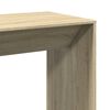 vidaXL Bartisch Sonoma-Eiche 102x50x103,5 cm Holzwerkstoff