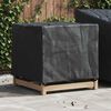 vidaXL M&ouml;belbezug Uni Schwarz 64 x 64 x 65 cm 600D Oxford Stoff