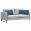 vidaXL Sofakissen 2 St&uuml;ck Blau 80 x 40 cm Cordstoff