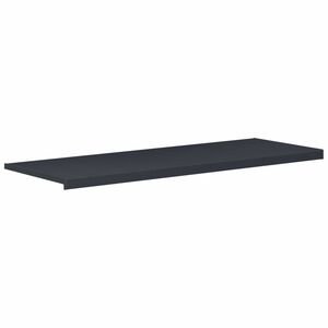 vidaXL Fensterbank Anthrazit mit Holzmaserung 120 x 50 x 4,5 cm PVC