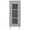 vidaXL Sideboard Grau Sonoma 34,5x34x90 cm Holzwerkstoff