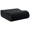 vidaXL Sitzkissen Uni Schwarz 40 x 40 x 13 cm PU-Schaum