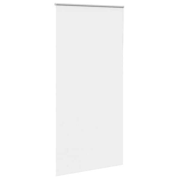 vidaXL Verdunkelungsrollo Wei&szlig; 90x230cm Stoffbreite 85,7 cm Polyester