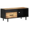 vidaXL TV-Schrank 90x30x40 cm Raues Mangoholz