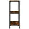 vidaXL Konsolentisch R&auml;uchereiche 102x35x90 cm Holzwerkstoff