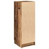 vidaXL Badezimmerschrank mit T&uuml;r Altholz 32 x 34 x 90 cm Holzwerkstoff