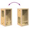 vidaXL Terrarium Braun 50 x 50 x 130 cm OSB