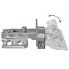vidaXL Scharnier 2 pcs Nickel 85 x 52,5 x 9,5 mm Eisen