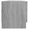 vidaXL Kleiderschrank Grau Sonoma 100x32,5x35 cm Holzwerkstoff