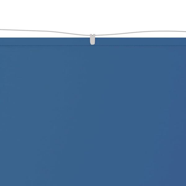 vidaXL Senkrechtmarkise Blau 60x800 cm Oxford-Gewebe
