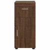 vidaXL Badezimmerschrank-Set TULUM Braun Eichen-Optik Holzwerkstoff