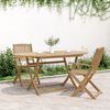 vidaXL Gartentisch Klappbar 160x85x75 cm Massivholz Akazie
