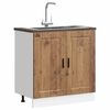 vidaXL Sp&uuml;lenunterschrank Porto Altholz-Optik 80x46x81,5 cm