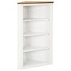 vidaXL Eckschrank 59x36x100 cm Eiche Massivholz