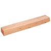 vidaXL Wandregal Hellbraun 60x10x6 cm Massivholz Eiche Behandelt