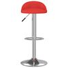 vidaXL Barhocker Rot Kunstleder
