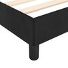 vidaXL Bettgestell ohne Matratze Schwarz 120x190 cm Samt