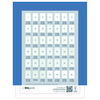 rillprint Selbstklebende Aufkleber Etiketten 210x297 mm 1000 Blatt Wei&szlig;