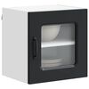 vidaXL K&uuml;chenschrank Kalmar Schwarz 40 x 31 x 40 cm Holzwerkstoff