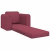 vidaXL Schlafsofa Weinrot 98 x 71 x 83 cm Samt