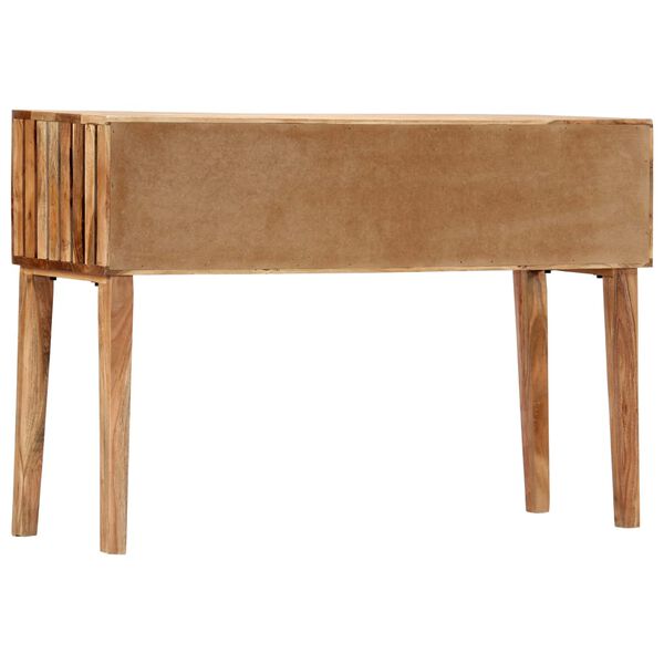 vidaXL Konsolentisch 120&times;35&times;76 cm Akazie Massivholz