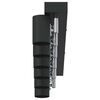vidaXL Deckenstrahler mit Strahlern Schwarz 73 x 6,5 x 11,5 cm Metall