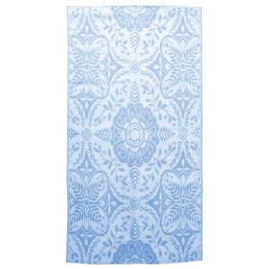 vidaXL Outdoor-Teppich ARAKIL Babyblau 120x180 cm PP