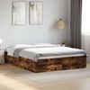 vidaXL Bettgestell R&auml;uchereiche 160x200 cm Holzwerkstoff
