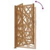 vidaXL Gartentor 100x175 cm Cortenstahl Helles Design