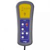 vidaXL Massagesessel Taupe Stoff