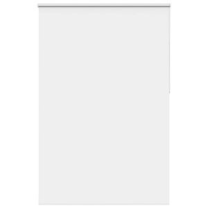 vidaXL Verdunkelungsrollo Wei&szlig; 165x230cm Stoffbreite 161,6cm Polyester