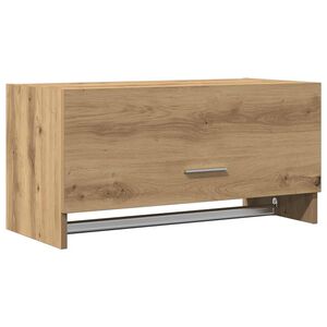 vidaXL Kleiderschrank Artisan-Eiche 70x32,5x35 cm Holzwerkstoff