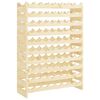 vidaXL Weinregal 83x29x112 cm Massivholz Kiefer