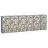 vidaXL Gabionenwand mit Abdeckung Verzinkter Stahl 300&times;50&times;100 cm