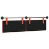 vidaXL H&auml;ngevorderseite Uni Rot-Orange 170 x 55 x 5 cm Cordstoff
