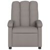 vidaXL Relaxsessel Taupe Stoff