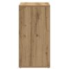 vidaXL Schuhregal Artisan-Eiche 60x35x70 cm Holzwerkstoff