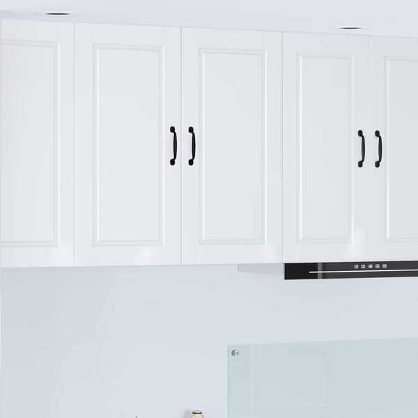 vidaXL K&uuml;chenschrank Hochglanz Wei&szlig; 80 x 31 x 80 cm Holzwerkstoff
