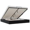 vidaXL Ottoman Bettgestell Schwarz King Size Samt
