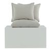 Venture Home Bettw&auml;sche-Set Mila 220x240 cm Baumwolle Hellgrau