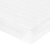 vidaXL Tagesbett mit Matratze USB Braun Stoff 90x200 cm