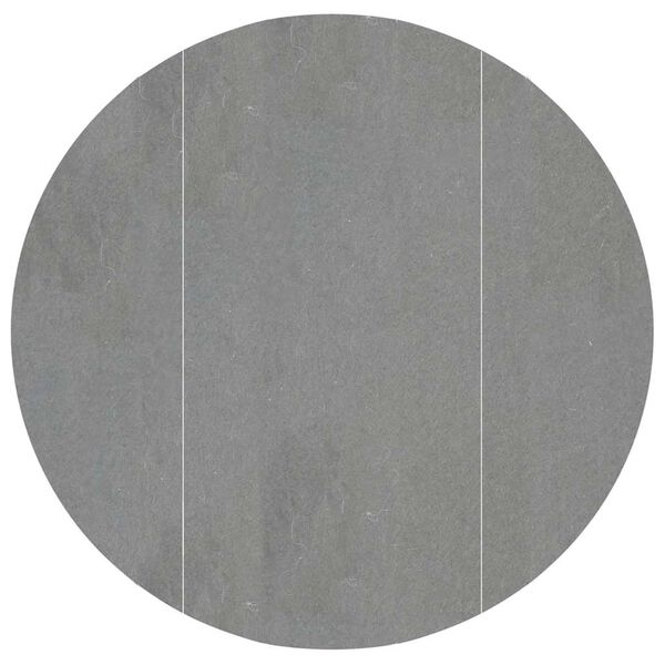 vidaXL Pool-Bodentuch Hellgrau &Oslash;306 cm Polyester Geotextil