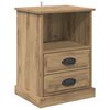 vidaXL Nachttisch Artisan-Eiche 36 x 43 x 60 cm Holzwerkstoff