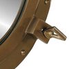 vidaXL Bullaugen-Spiegel Wandmontage &Oslash;50 cm Aluminium und Glas