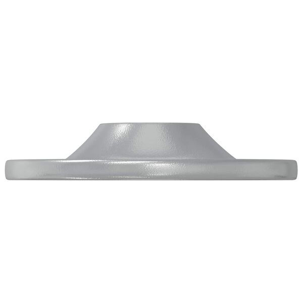 vidaXL Schl&uuml;sselloch-H&auml;nger 12 pcs Silber 45 x 16 x 3.5 mm Eisen