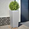 vidaXL Pflanzk&uuml;bel 2 Stk. 35x35x75 cm Verzinkter Stahl