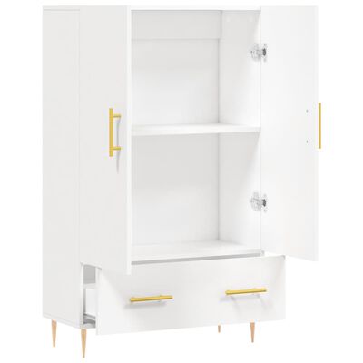 vidaXL Highboard Weiß 69,5x31x115 cm Holzwerkstoff