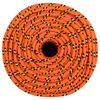 vidaXL Bootsseil Orange 8 mm 50 m Polypropylen