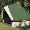 vidaXL Familien-Tipi-Zelt Tipi Gr&uuml;n und Beige 400 x 346 x 250 cm